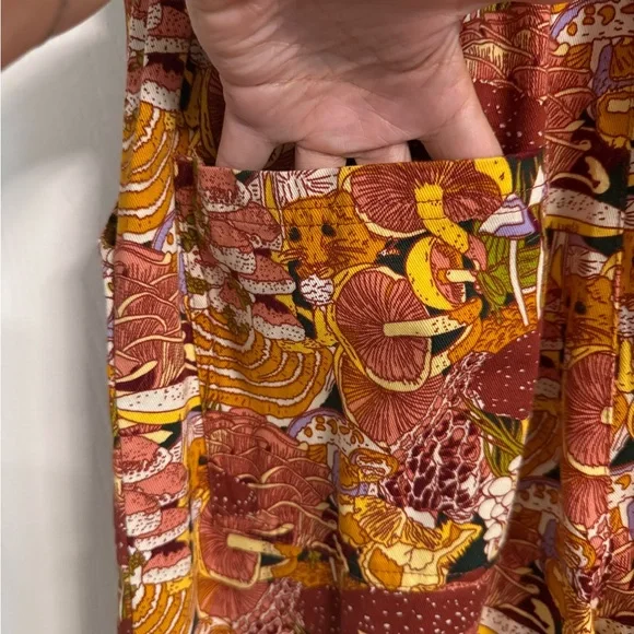 Lucy & Yak Ragan mushroom jumpsuit US 10 - Picture 8 of 10